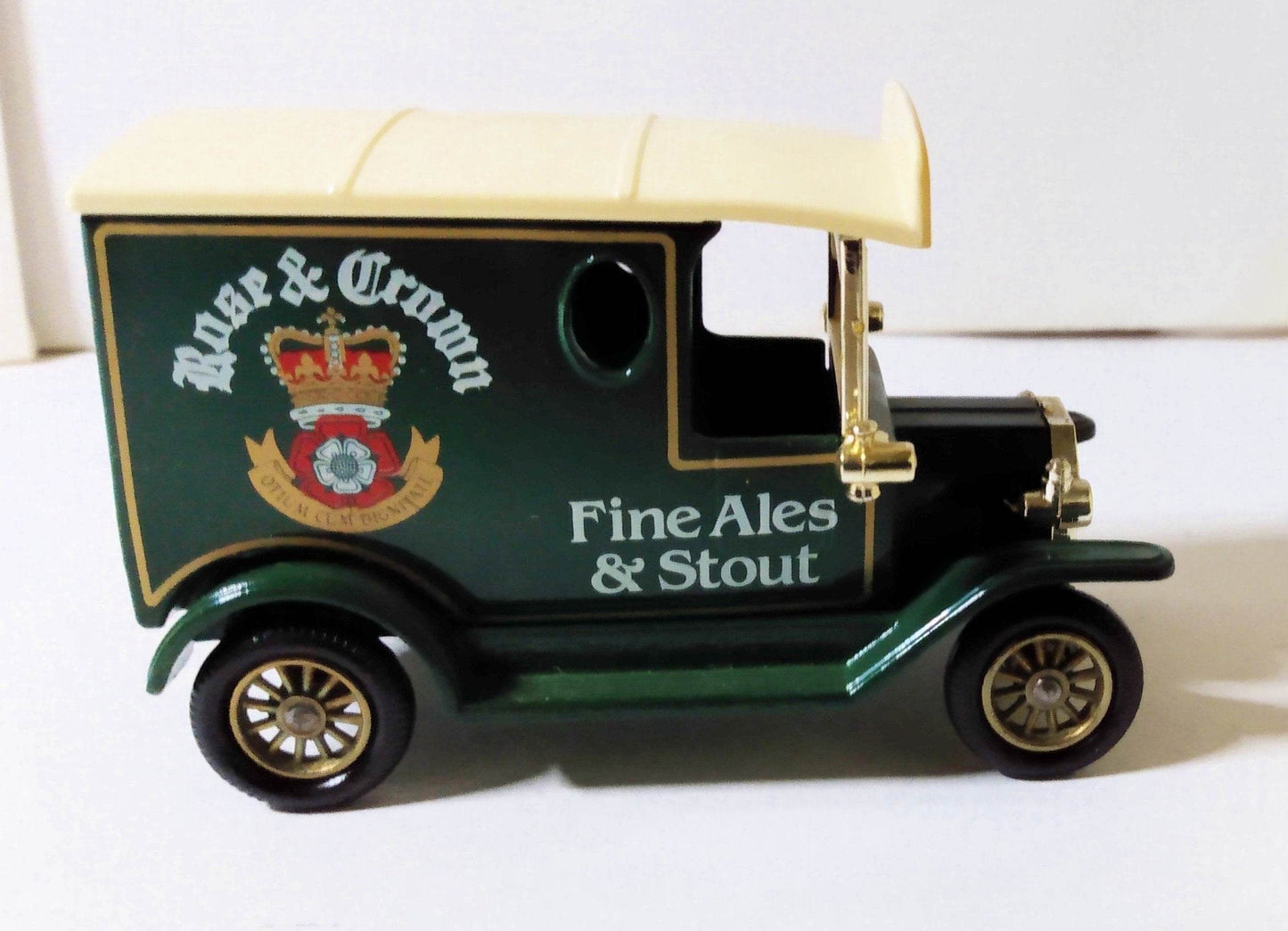Lledo DG6 Rose & Crown Fine Ales & Stout 1920 Ford Model T Van England - TulipStuff