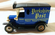 Load image into Gallery viewer, Lledo DG6-001 Yorkshire Post 1920 Ford Model T Van England - TulipStuff
