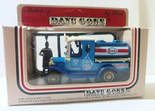 Lledo Days Gone DG8 1920 Ford Model T Tanker Esso Made in England - TulipStuff