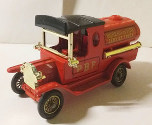 Lledo DG8 1920 Ford Model T Tanker Philadelphia Bureau of Fire PBF - TulipStuff