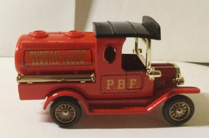 Lledo DG8 1920 Ford Model T Tanker Philadelphia Bureau of Fire PBF - TulipStuff