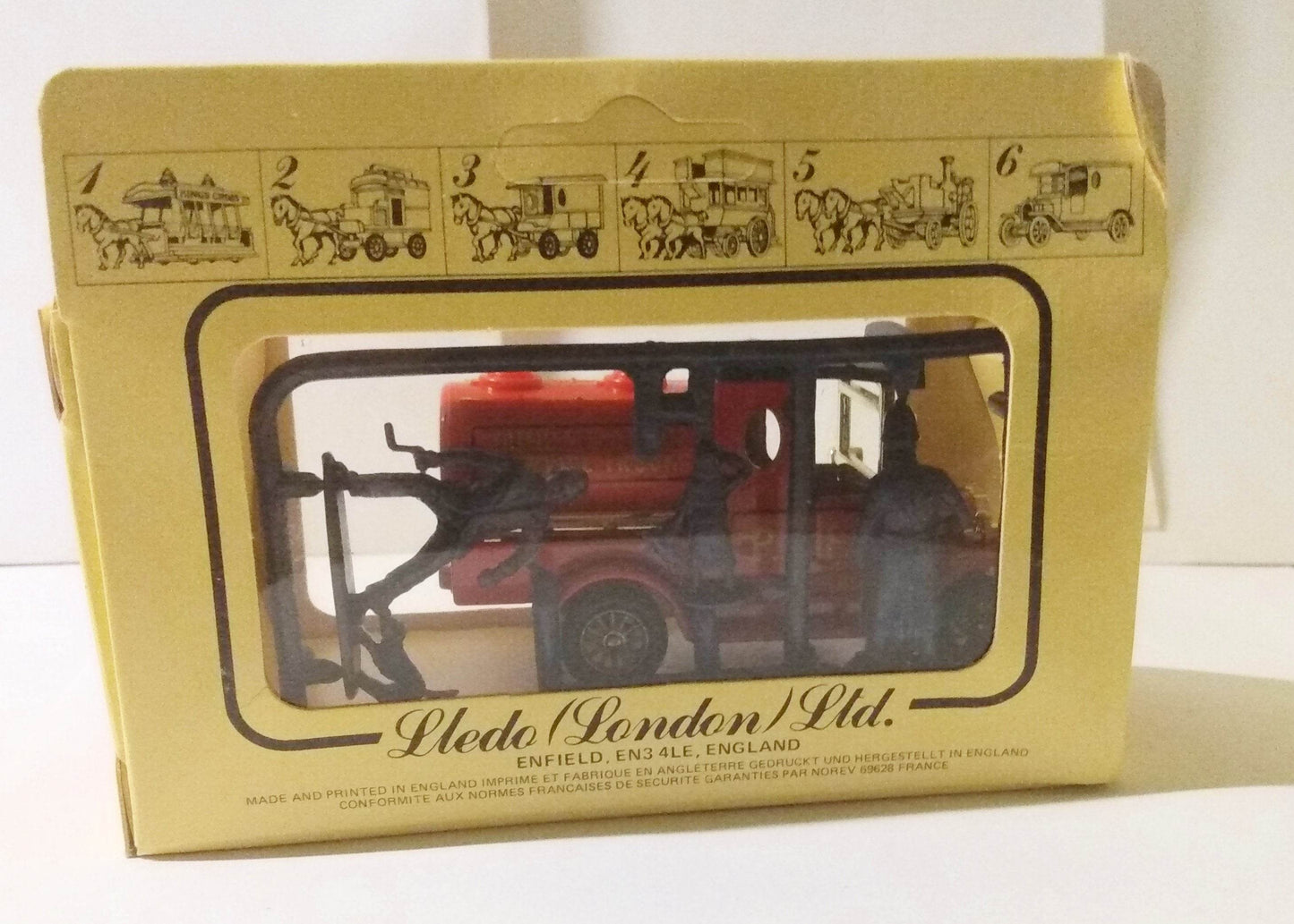 Lledo DG8 1920 Ford Model T Tanker Philadelphia Bureau of Fire PBF - TulipStuff