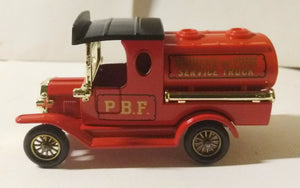 Lledo DG8 1920 Ford Model T Tanker Philadelphia Bureau of Fire PBF - TulipStuff