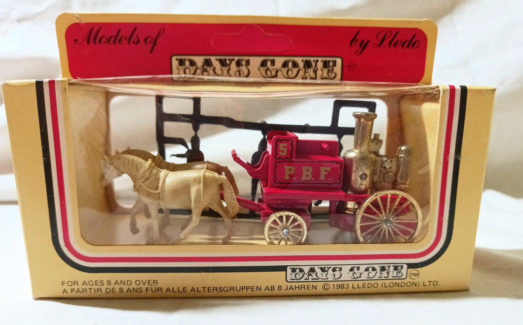 Lledo DG5 Shand-Mason Horse-Drawn Fire Engine PBF Philadelphia - TulipStuff