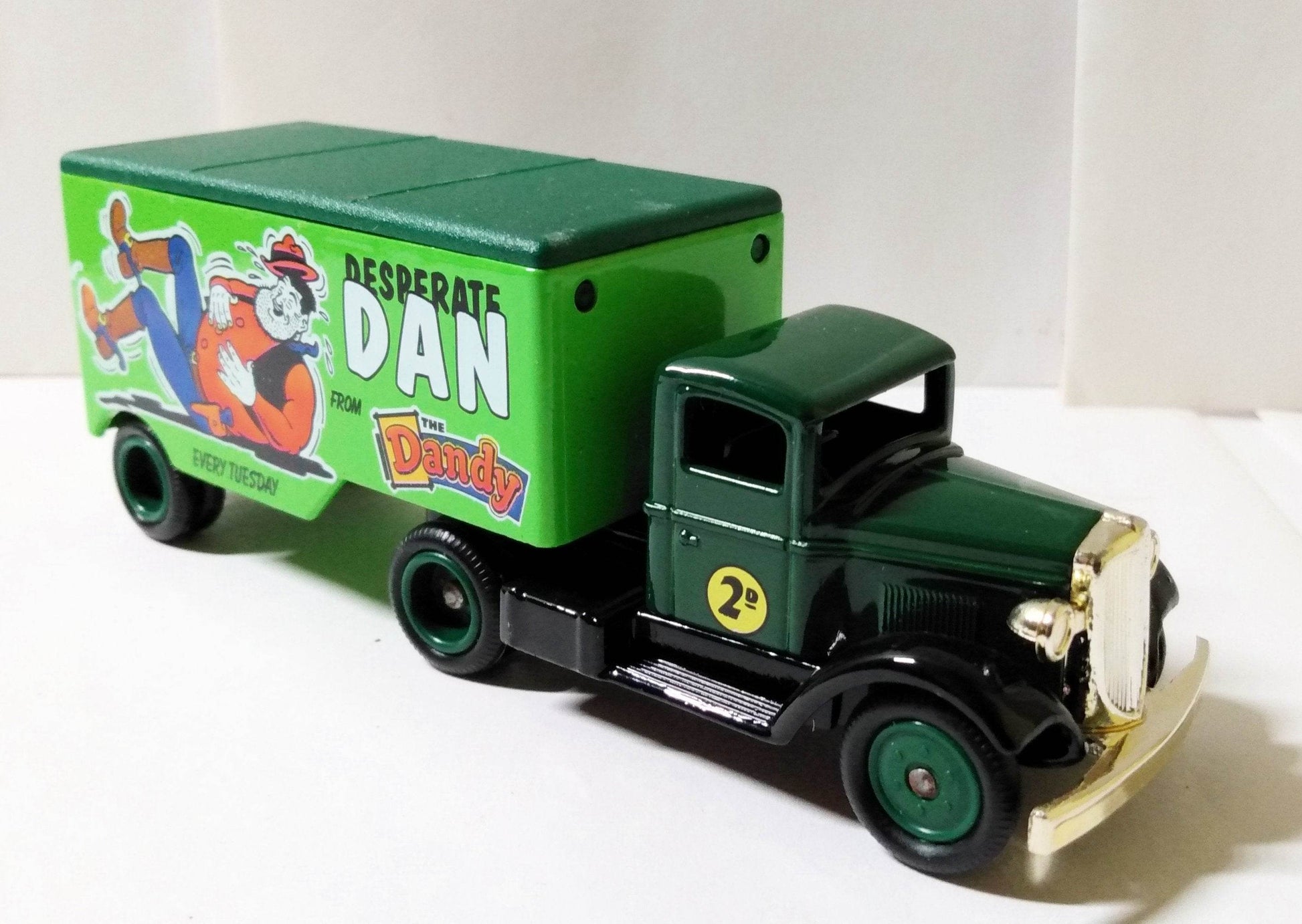 Lledo SL67 Desperate Dan Dandy Beano 1935 Ford 3 Ton Articulated Truck - TulipStuff