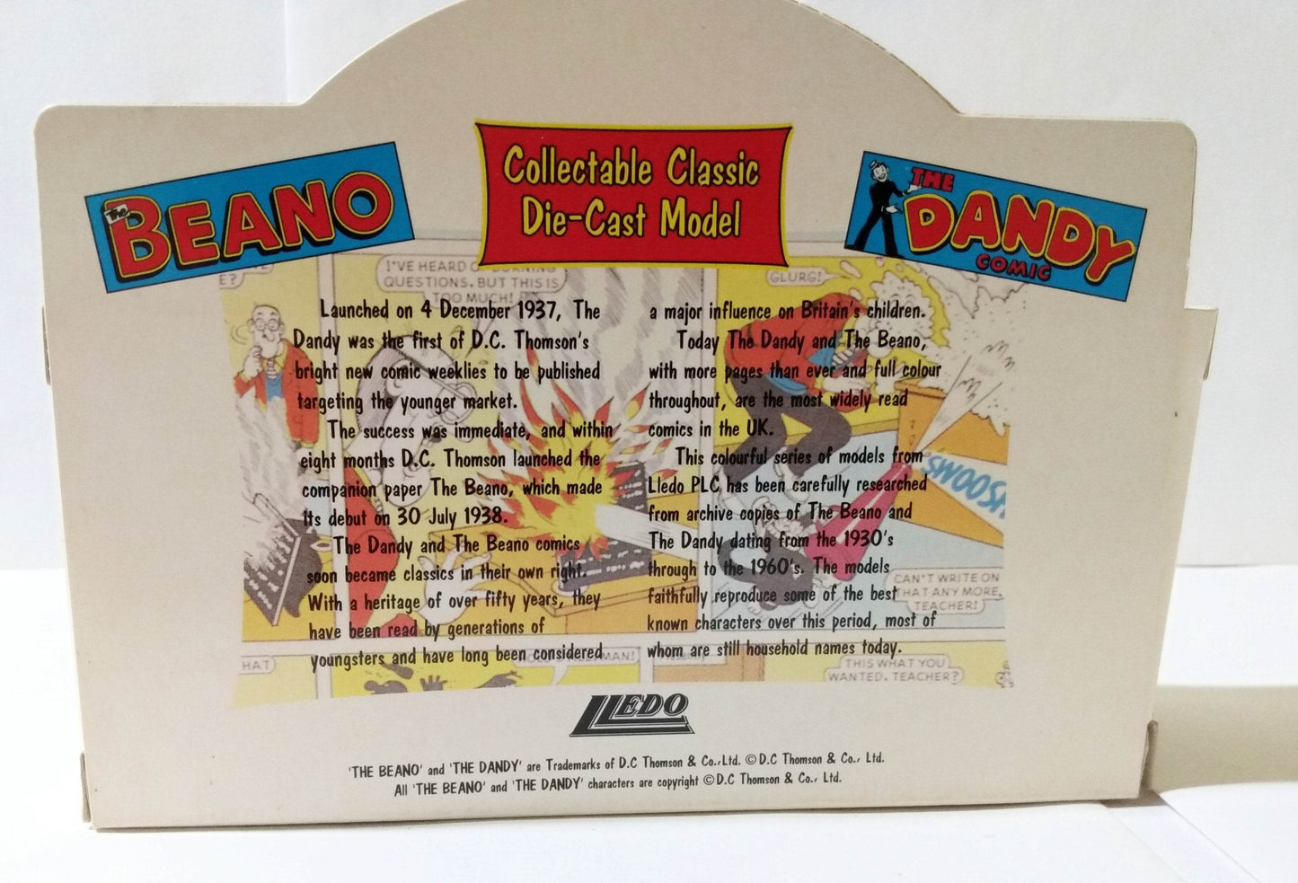Lledo SL67 Desperate Dan Dandy Beano 1935 Ford 3 Ton Articulated Truck - TulipStuff