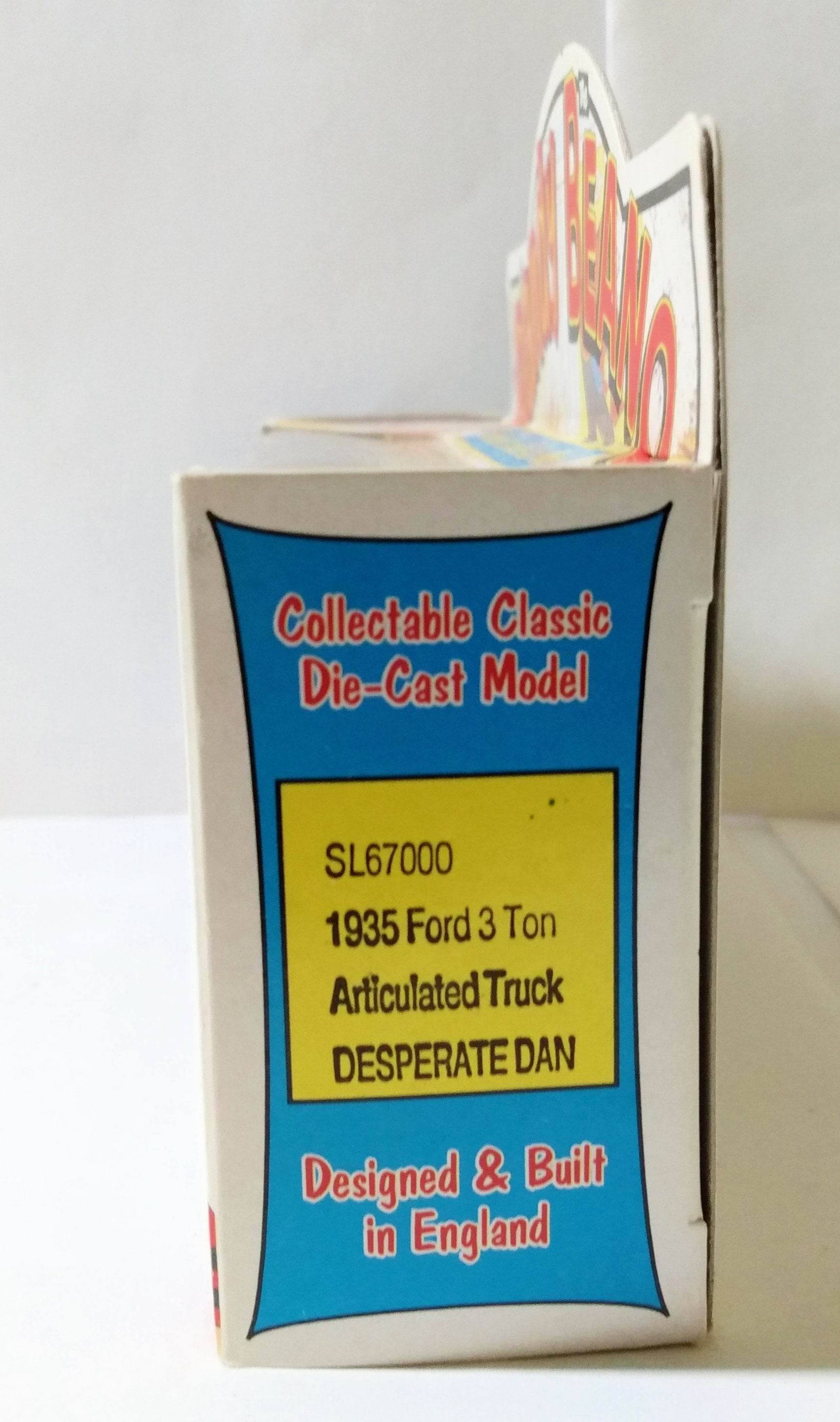 Lledo SL67 Desperate Dan Dandy Beano 1935 Ford 3 Ton Articulated Truck - TulipStuff