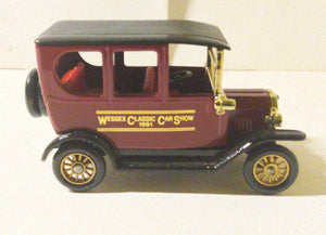 Lledo Promo SP33 Wessex Classic Car Show 1920 Model T Ford ltd ed 500 - TulipStuff