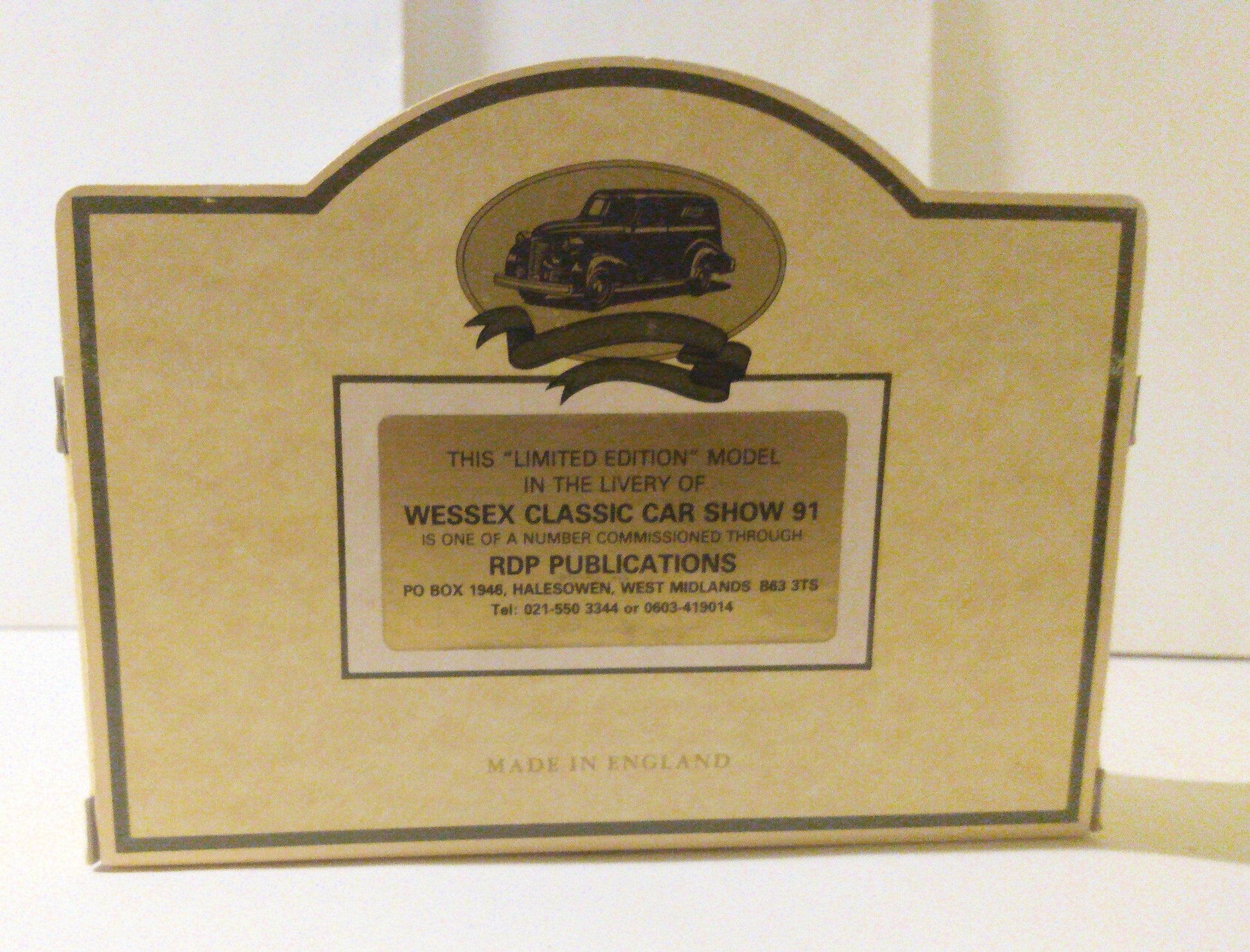 Lledo Promo SP33 Wessex Classic Car Show 1920 Model T Ford ltd ed 500 - TulipStuff