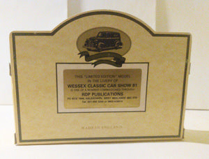 Lledo Promo SP33 Wessex Classic Car Show 1920 Model T Ford ltd ed 500 - TulipStuff