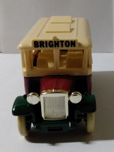 Lledo DG10 Brighton Belle 1935 Dennis Coach Bus Chrome Grille England - TulipStuff