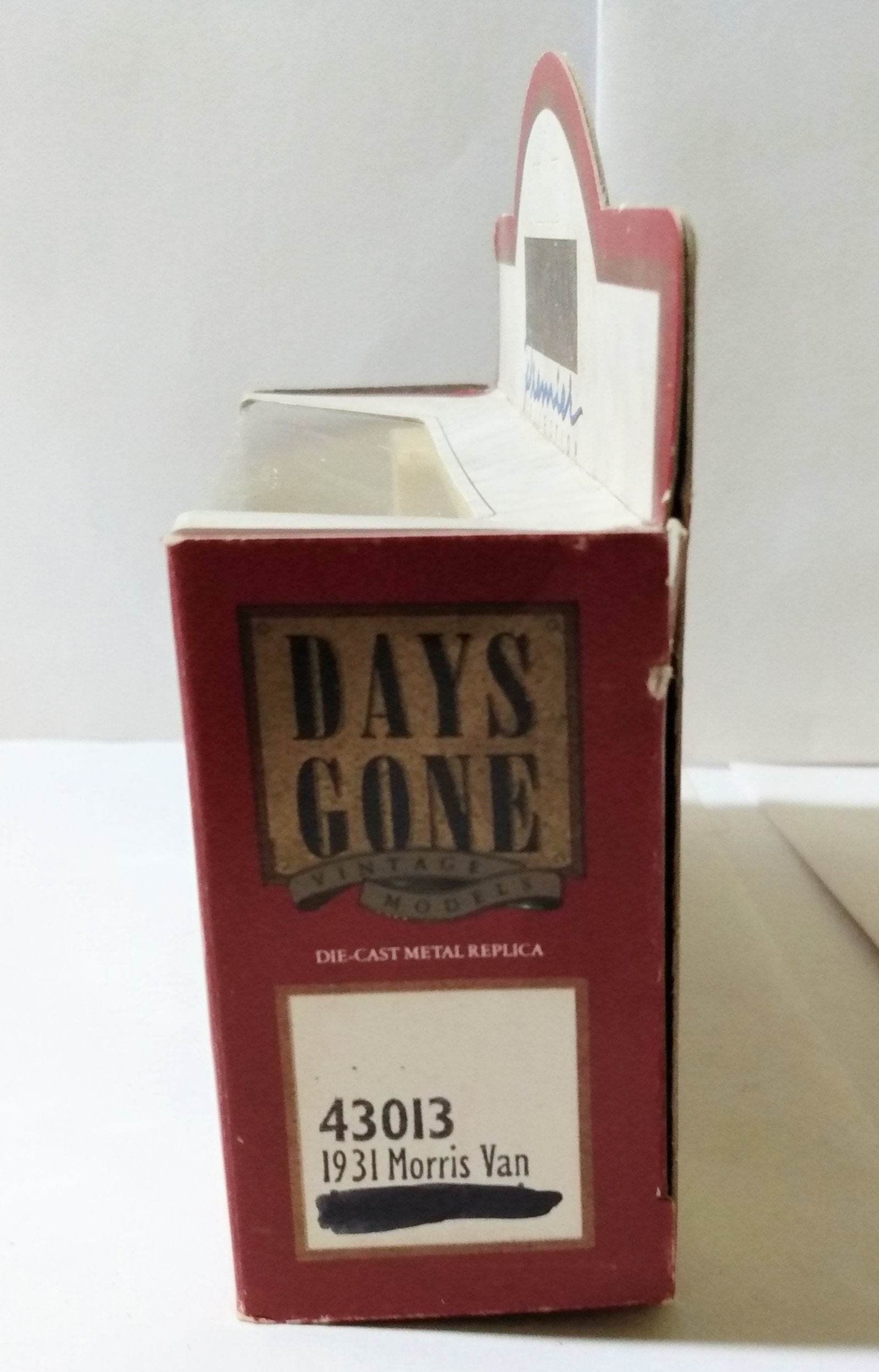 Lledo Days Gone Premier DG43 1931 Morris Van Metropolitan Railway - TulipStuff