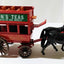 Lledo DG4 Lipton Teas Horse-Drawn Omnibus Bowery to Broadway Red 1984 - TulipStuff