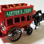 Lledo DG4 Lipton Teas Horse-Drawn Omnibus Bowery to Broadway Red 1984 - TulipStuff