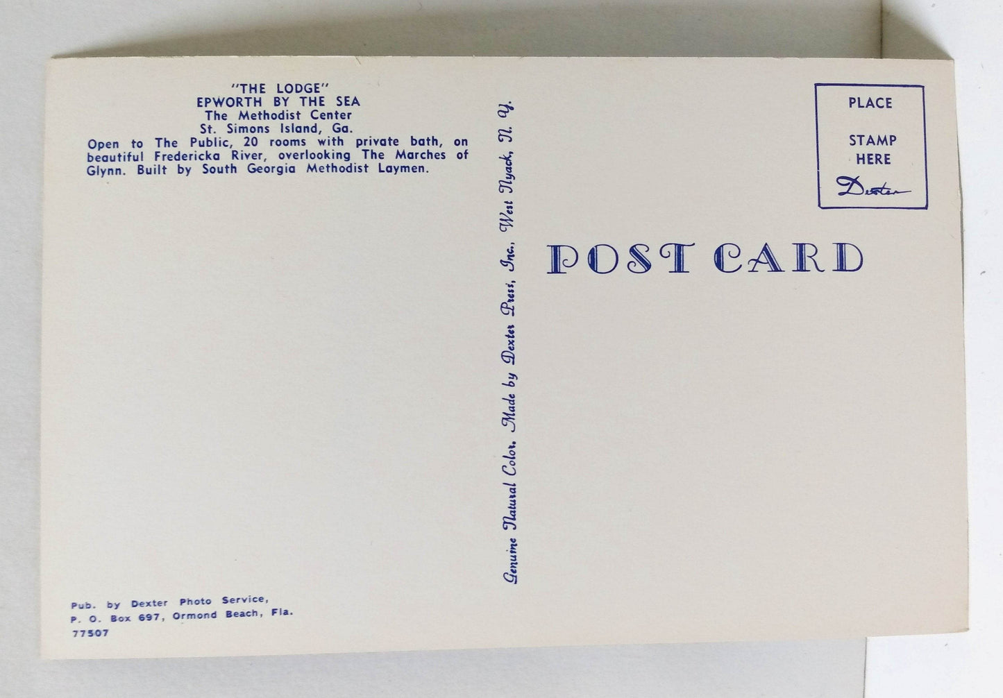 The Lodge Epworth By The Sea Methodist Center St Simons Island Georgia 1950's - TulipStuff