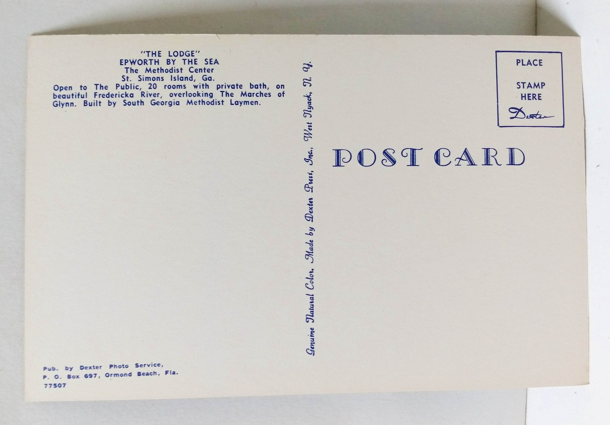 The Lodge Epworth By The Sea Methodist Center St Simons Island Georgia 1950's - TulipStuff