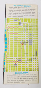 New York City Loew's Midtown Motor Inn 8th Ave 48th-49th 1964 Brochure - TulipStuff