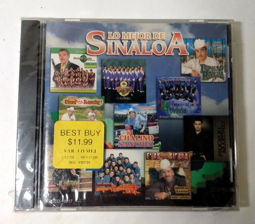 Lo Mejor De Sinaloa Mexican Banda Corrido Ranchera Album CD 2000 - TulipStuff