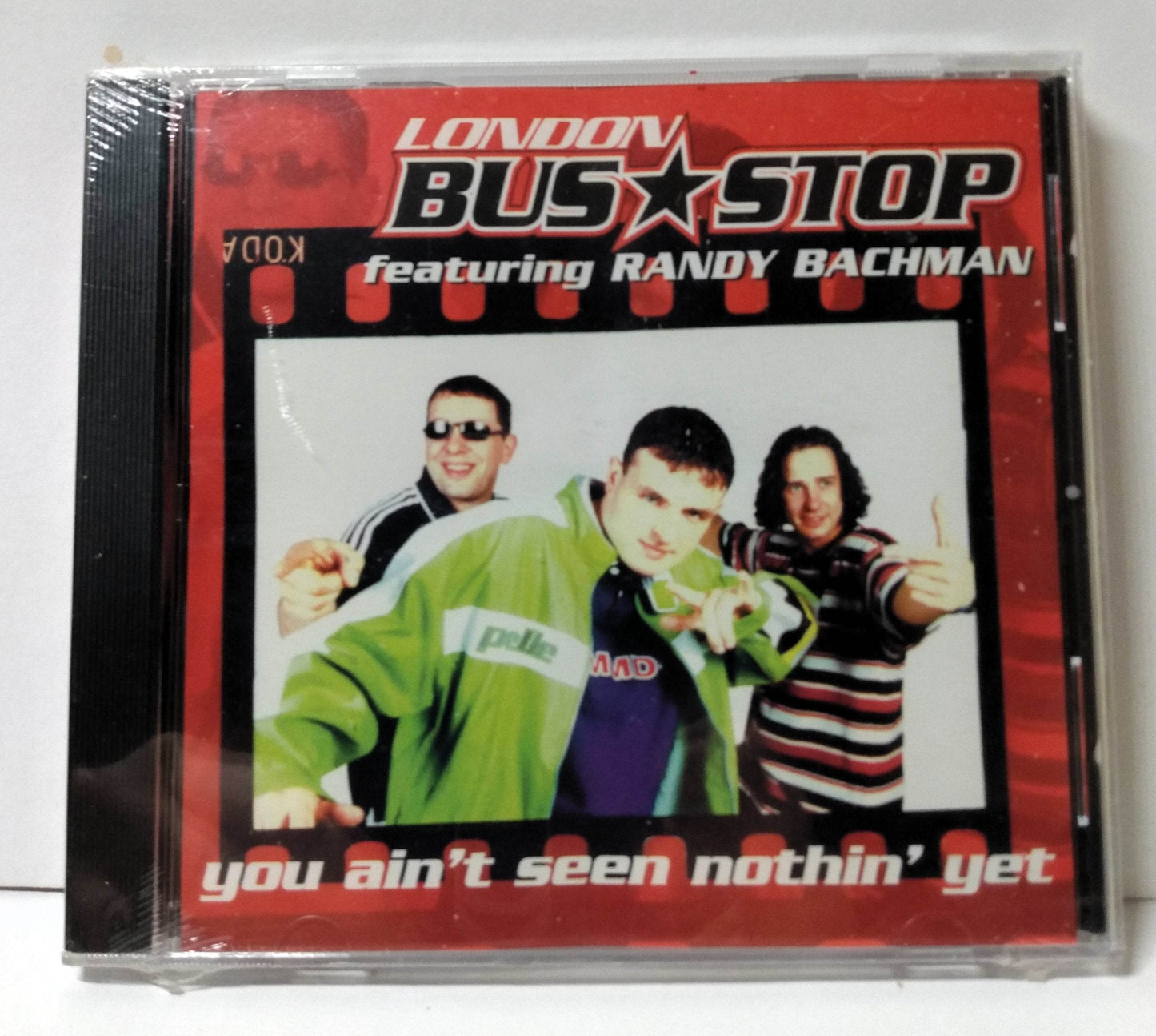 London Bus Stop Featuring Randy Bachman You Ain't Seen Nothing Yet CD 1998 - TulipStuff