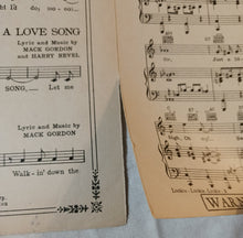 Load image into Gallery viewer, Lookie Lookie Lookie Here Comes Cookie Love In Bloom Sheet Music 1935 - TulipStuff
