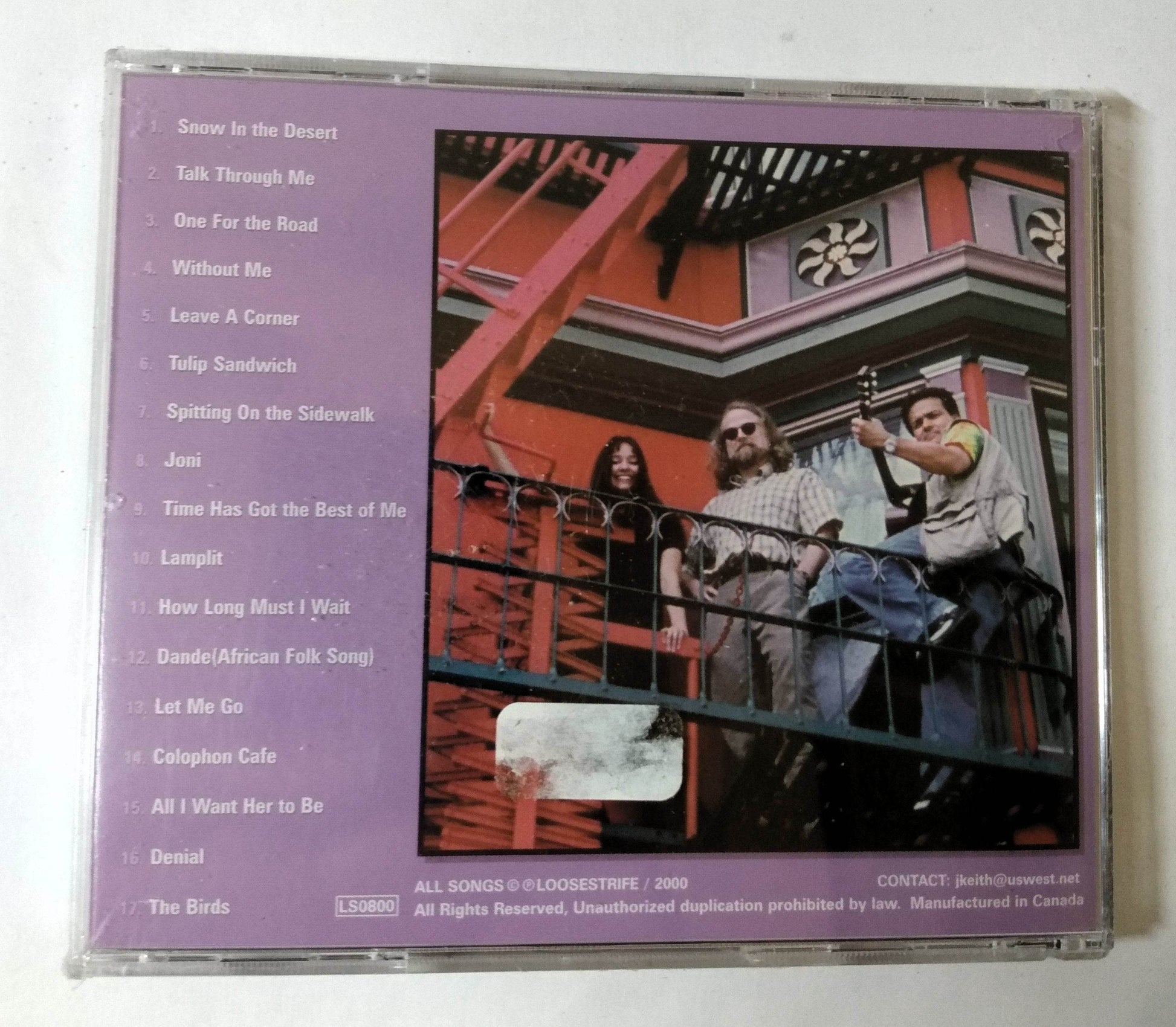 Loosestrife Fundamental Nature Portland Album CD 2000 - TulipStuff