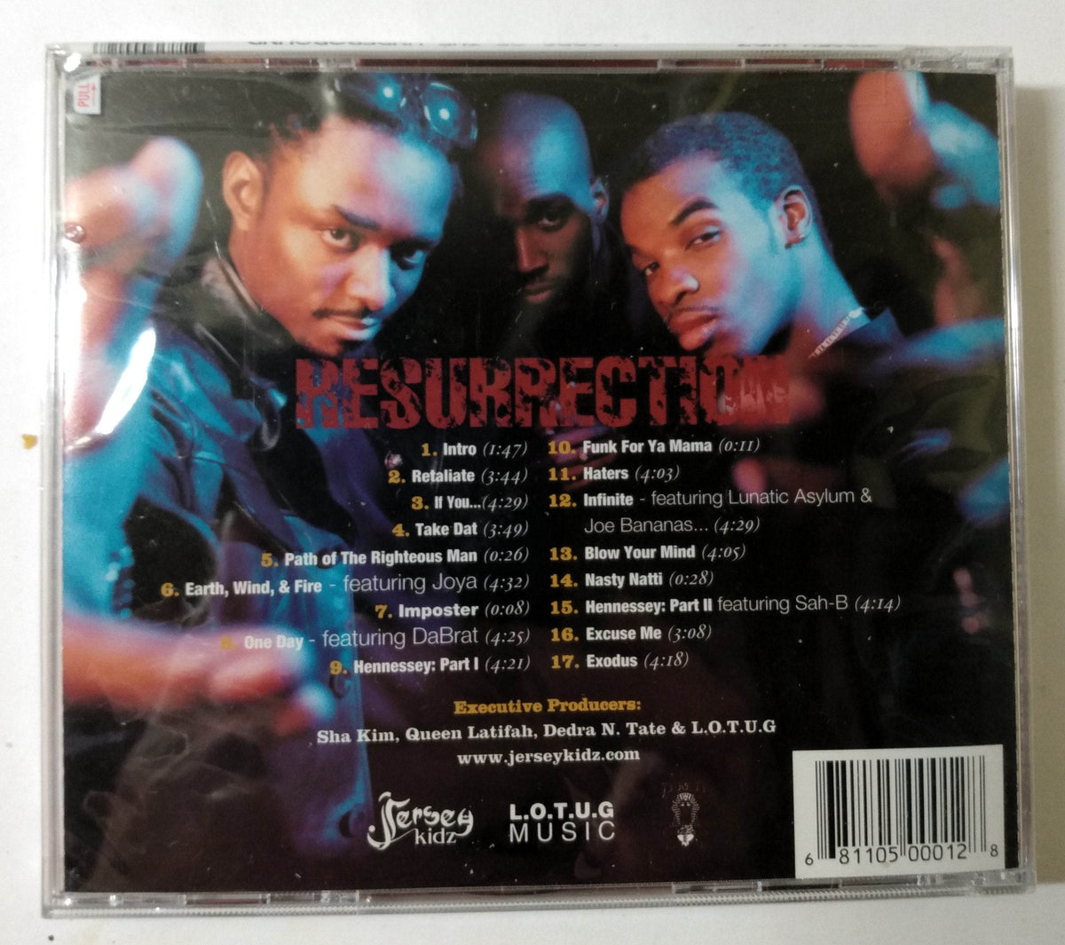 The Lords Of The Underground Resurrection Newark NJ Rap Album CD 1999 ...