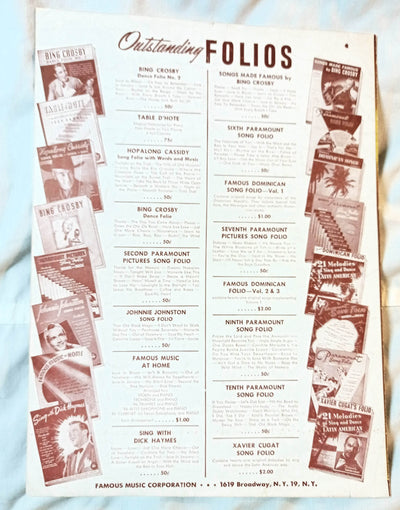 Love Letters Jennifer Jones Victor Young Sheet Ayn Rand Music 1945 - TulipStuff