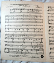 Load image into Gallery viewer, Love Letters Jennifer Jones Victor Young Sheet Ayn Rand Music 1945 - TulipStuff
