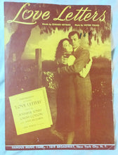 Load image into Gallery viewer, Love Letters Jennifer Jones Victor Young Sheet Ayn Rand Music 1945 - TulipStuff
