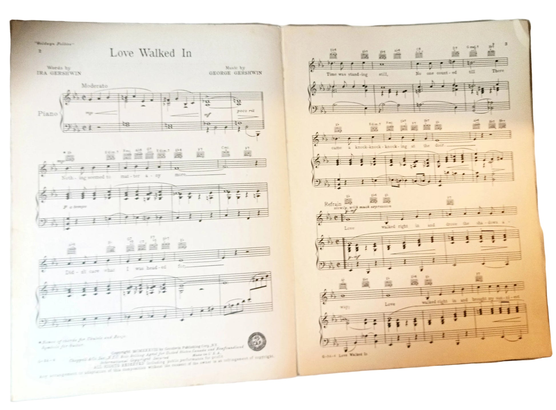 Love Walked In The Goldwyn Follies Sheet Music 1938 Charlie McCarthy - TulipStuff