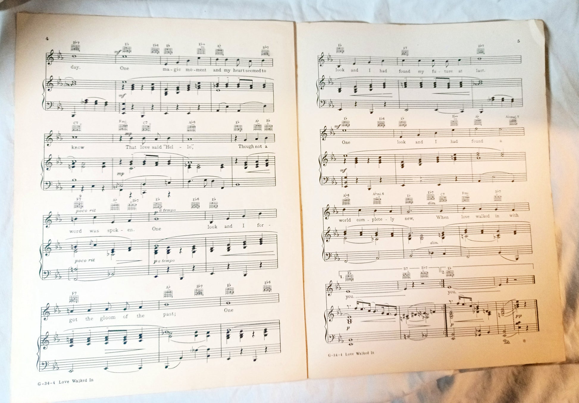 Love Walked In The Goldwyn Follies Sheet Music 1938 Charlie McCarthy - TulipStuff