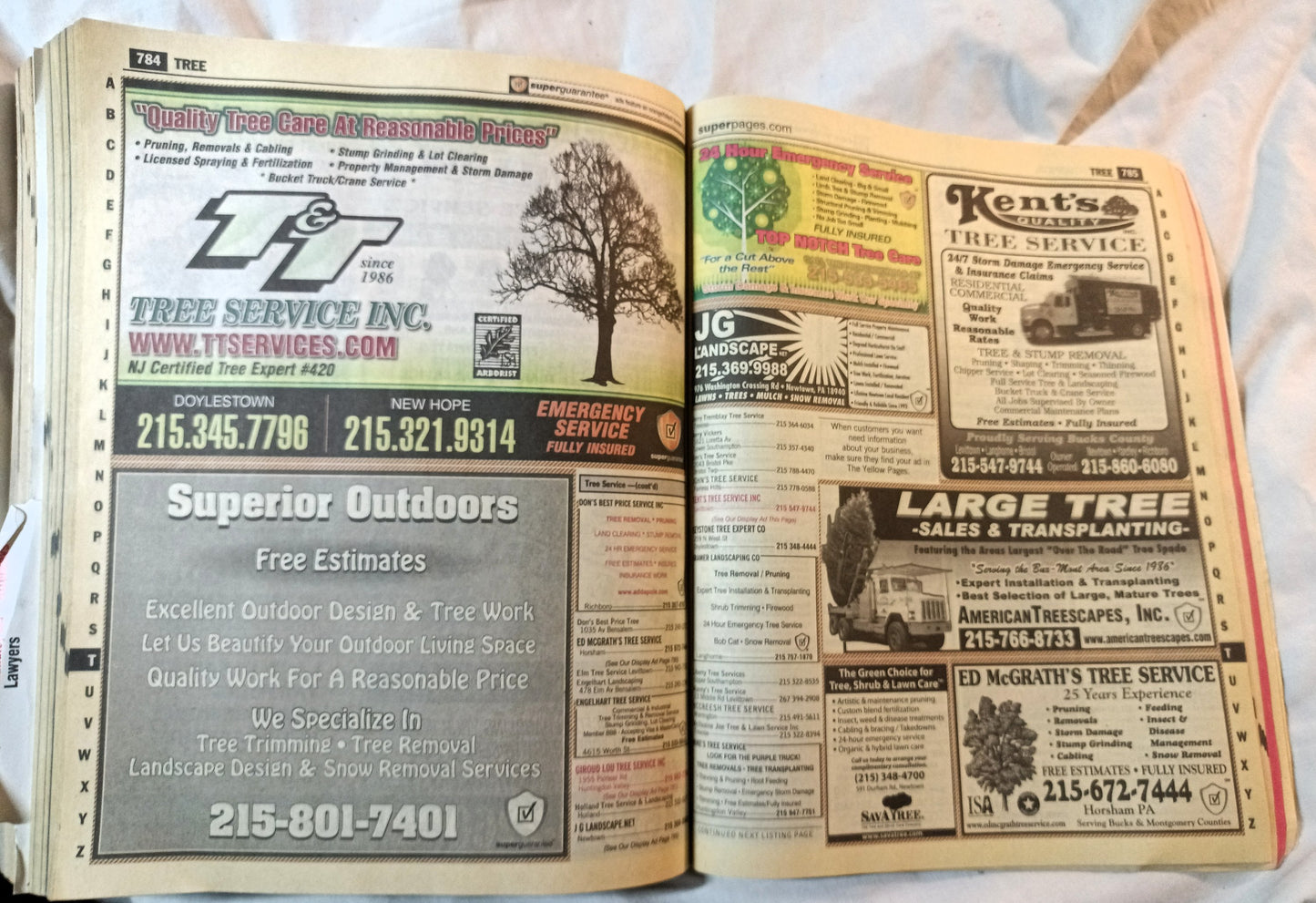 Lower Bucks County Verizon SuperPages Phone Book 2011-2012 - TulipStuff