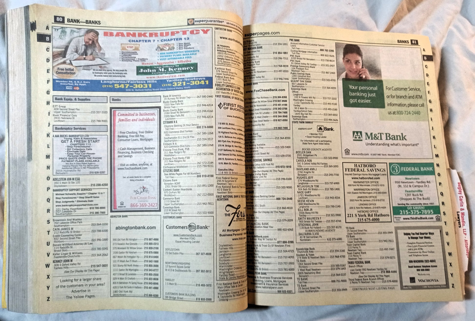 Lower Bucks County Verizon SuperPages Phone Book 2011-2012 - TulipStuff