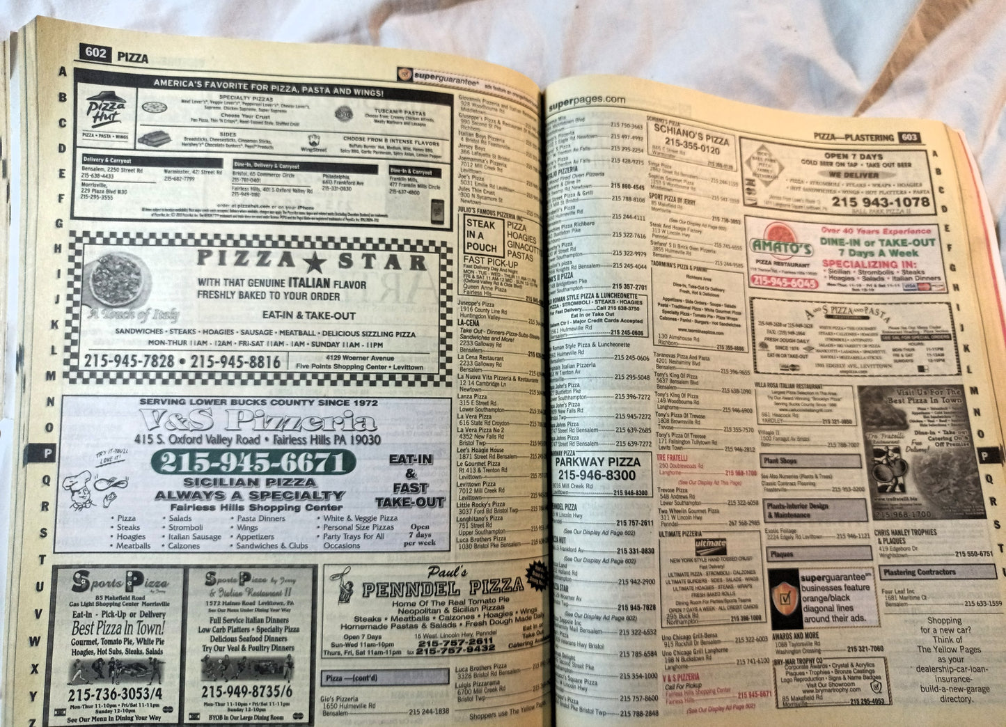 Lower Bucks County Verizon SuperPages Phone Book 2011-2012 - TulipStuff