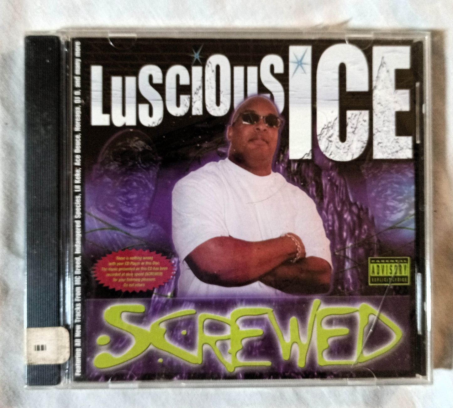 Luscious Ice Southern Hospitality Screwed Album CD 2000 - TulipStuff