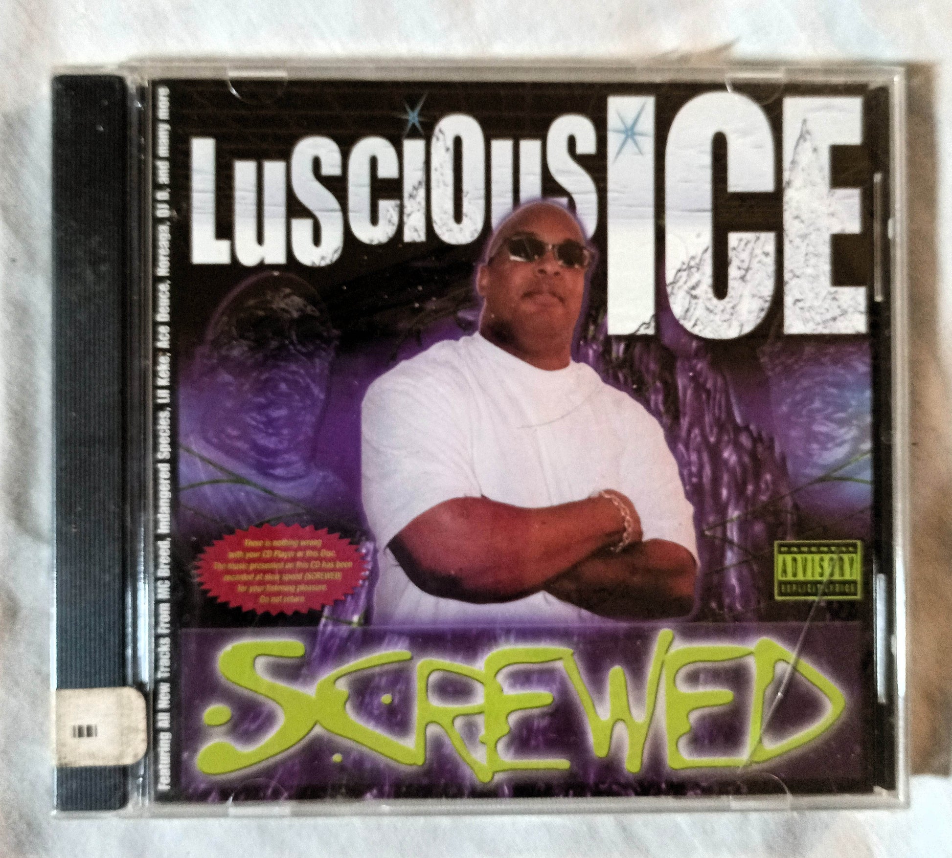 Luscious Ice Southern Hospitality Screwed Album CD 2000 - TulipStuff