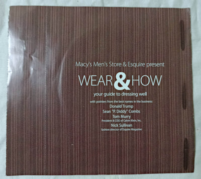 Macy's & Esquire Present Wear & How DVD 2005 Donald Trump P Diddy - TulipStuff