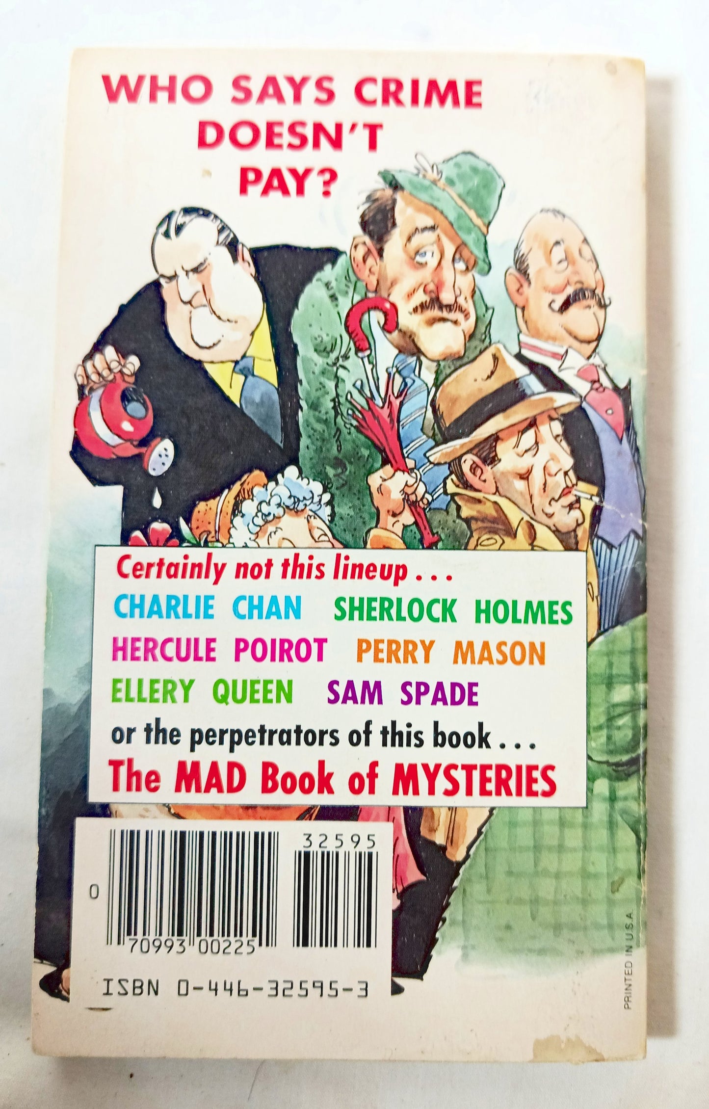 The Mad Book OF Mysteries Lou Silverstone Jack Rickard 1980 - TulipStuff