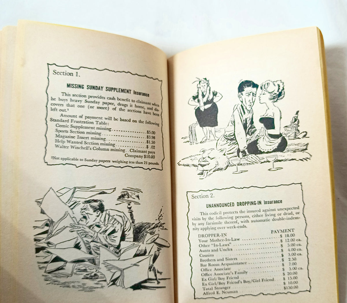 The Mad Sampler William M Gaines Signet P3495 Paperback 1965 - TulipStuff