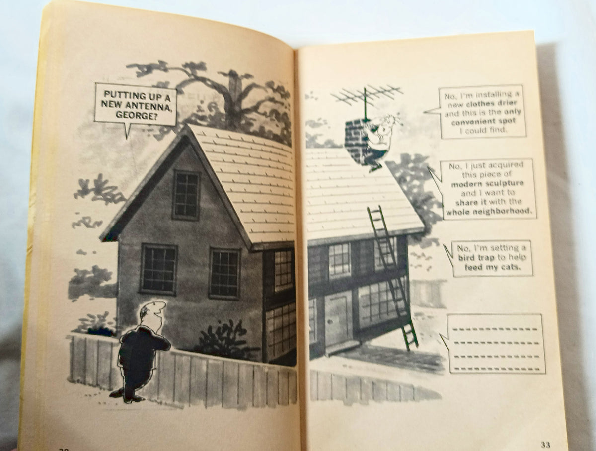 Mad's Al Jaffee Spews Out Snappy Answers to Stupid Questions 1968 1st - TulipStuff