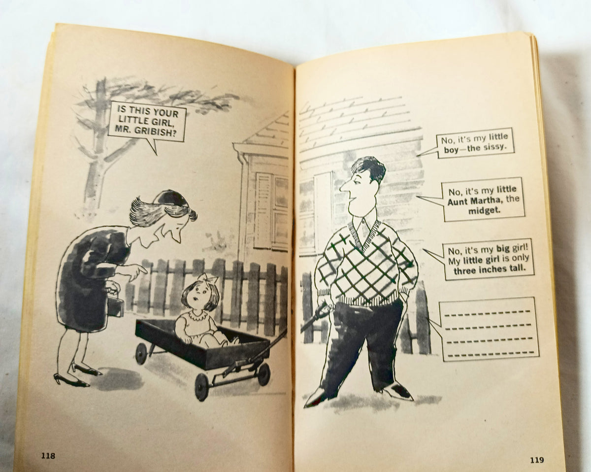 Mad's Al Jaffee Spews Out Snappy Answers to Stupid Questions 1968 1st - TulipStuff