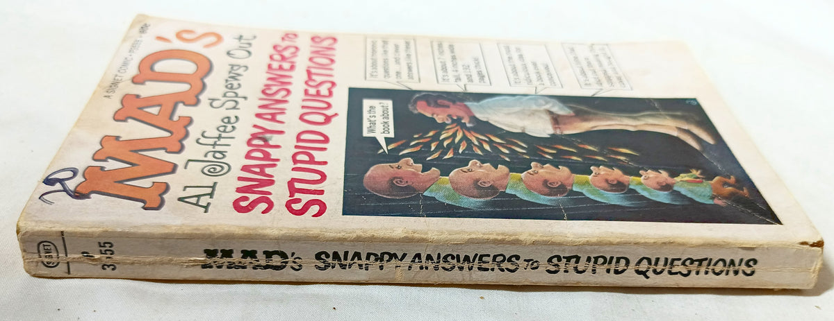 Mad's Al Jaffee Spews Out Snappy Answers to Stupid Questions 1968 1st - TulipStuff