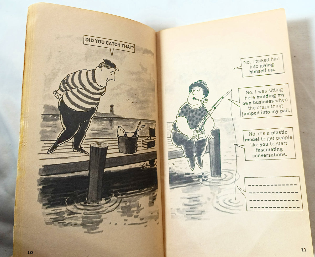 Mad's Al Jaffee Spews Out Snappy Answers to Stupid Questions 1968 1st - TulipStuff
