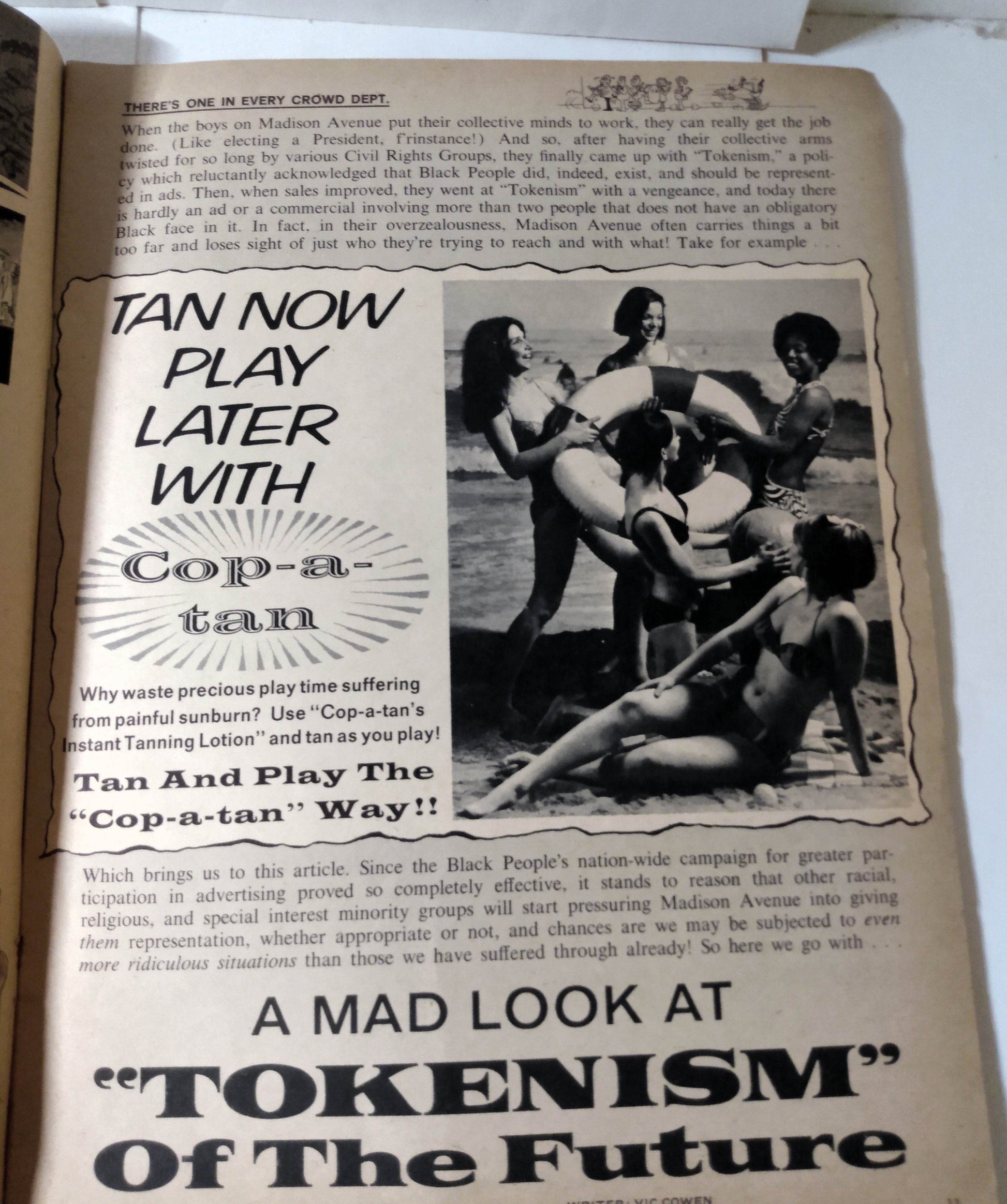 Mad Magazine 139 December 1970 Loud Minority Airplane Ironside Satire - TulipStuff