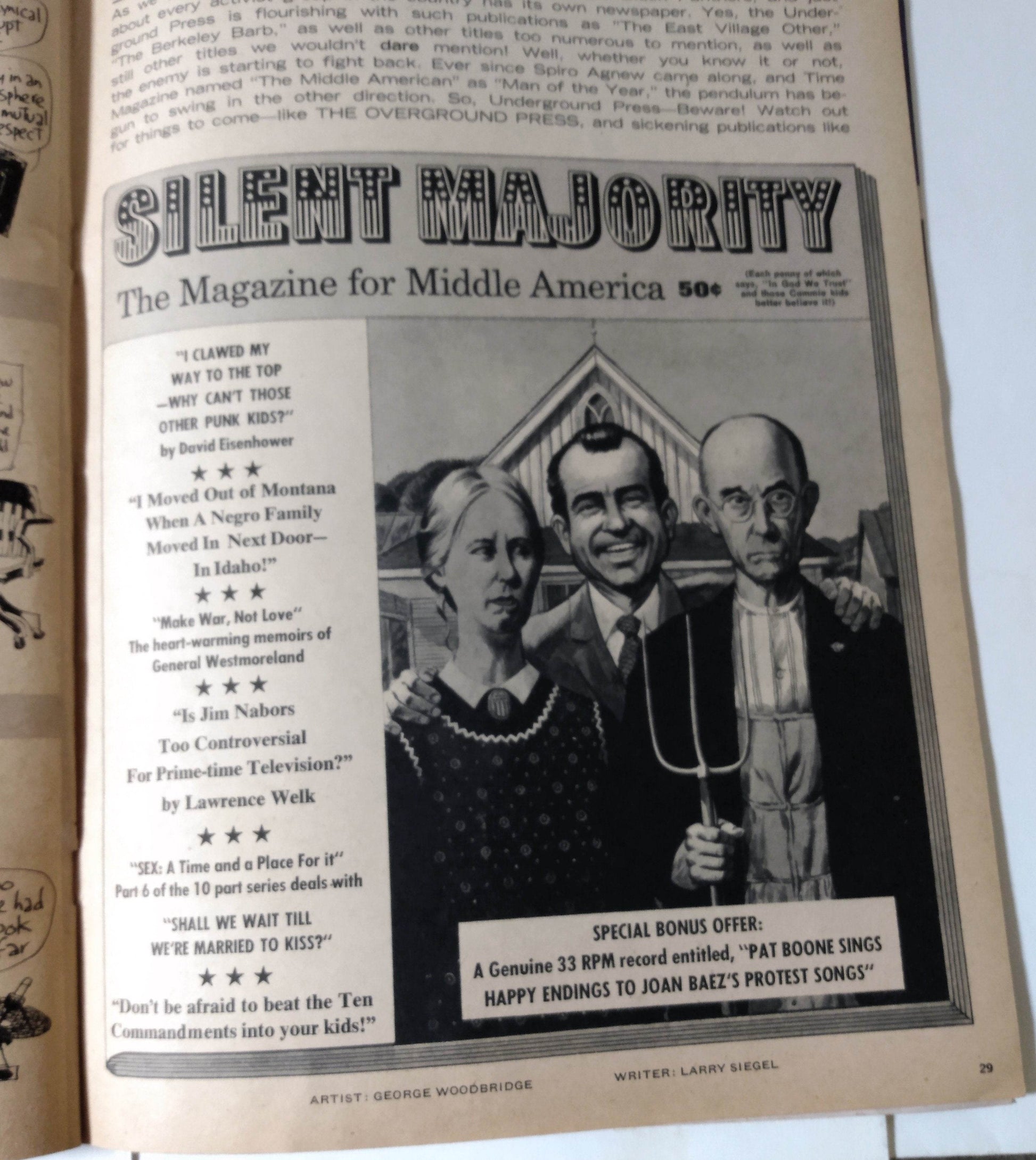 Mad Magazine 139 December 1970 Loud Minority Airplane Ironside Satire - TulipStuff