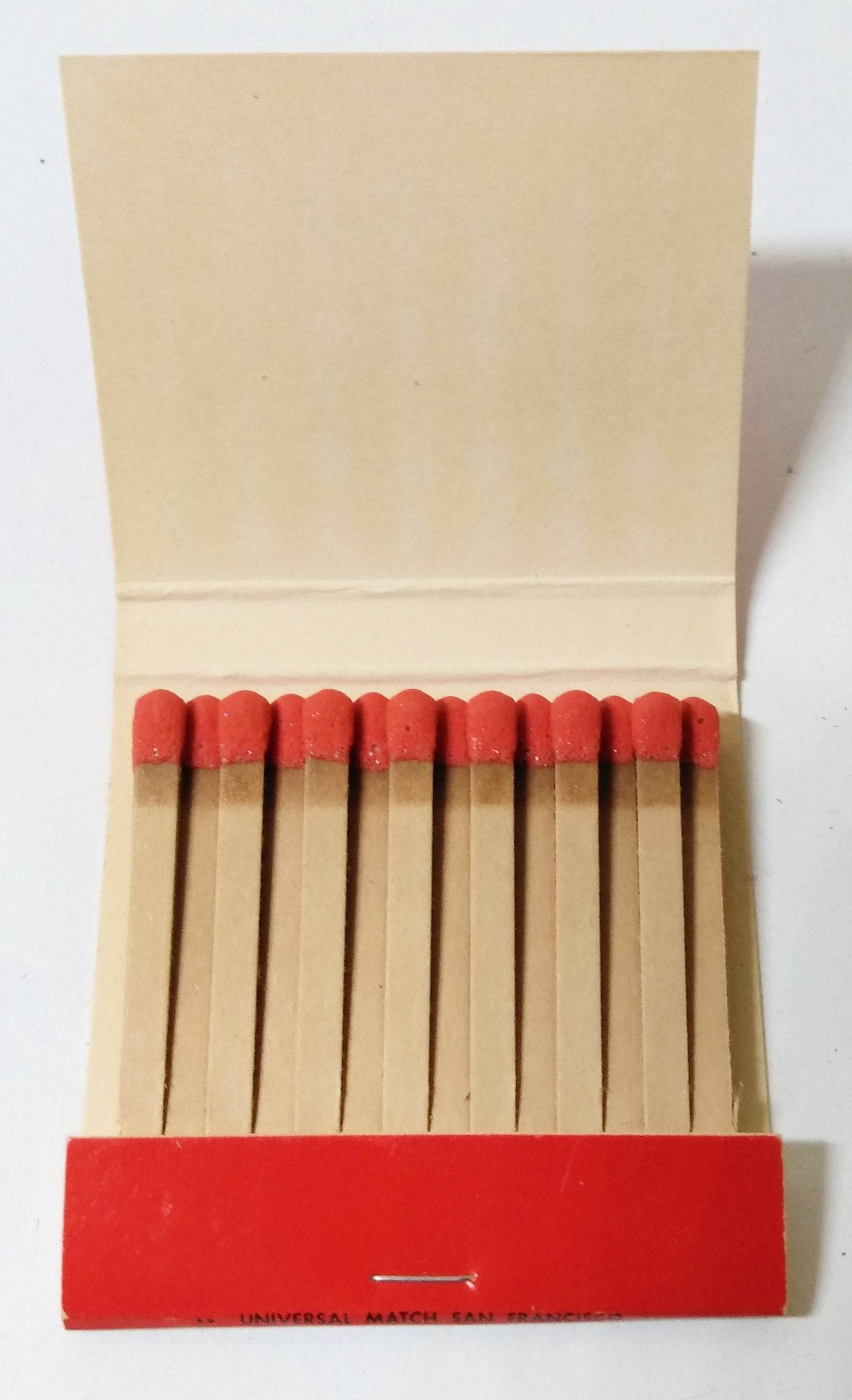 The Magic Pan Creperie Restaurant Chain Vintage Matchbook 1980's - TulipStuff