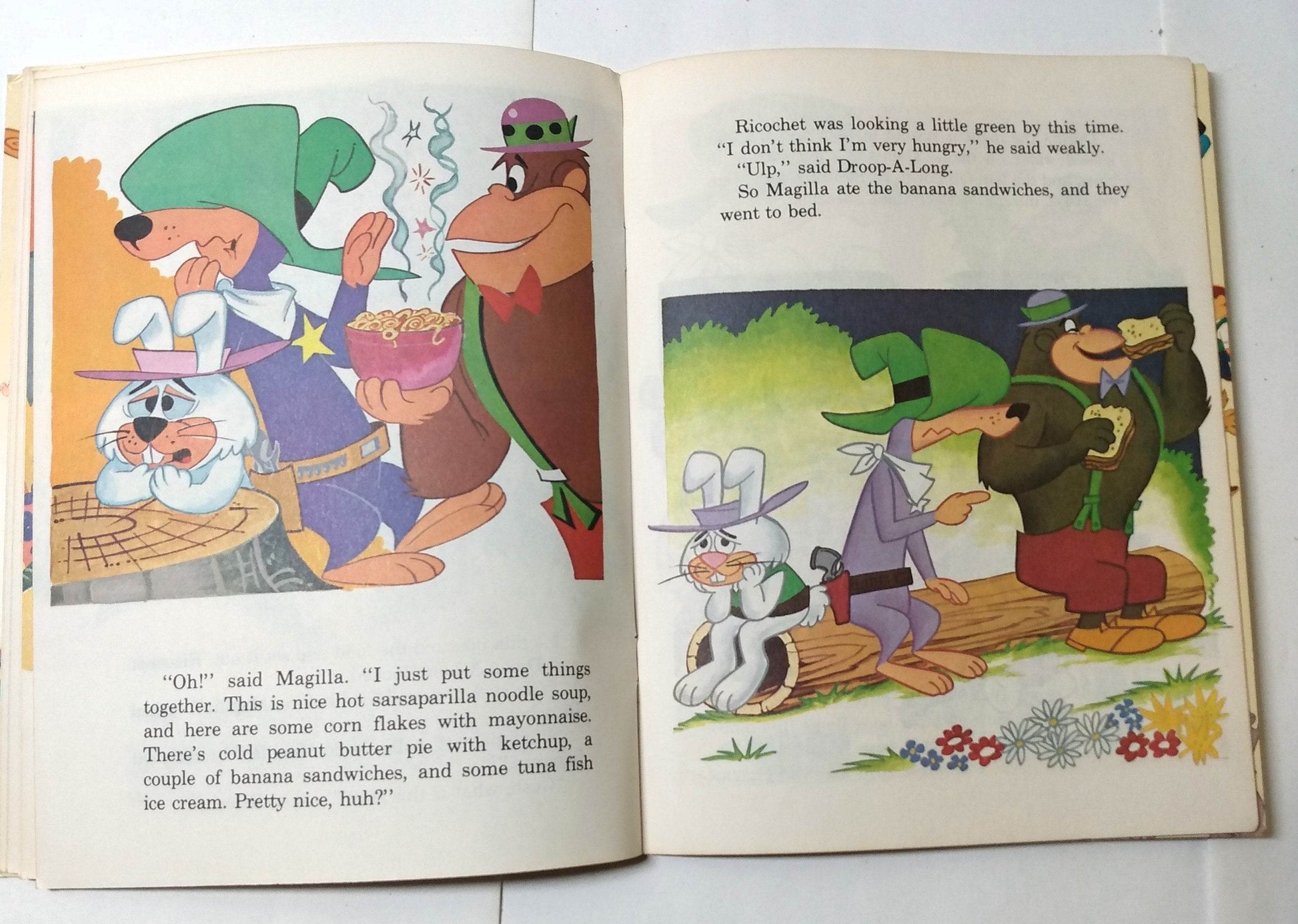 Magilla Gorilla Moves To The Country Hanna-Barbera Durabook 1972 - TulipStuff