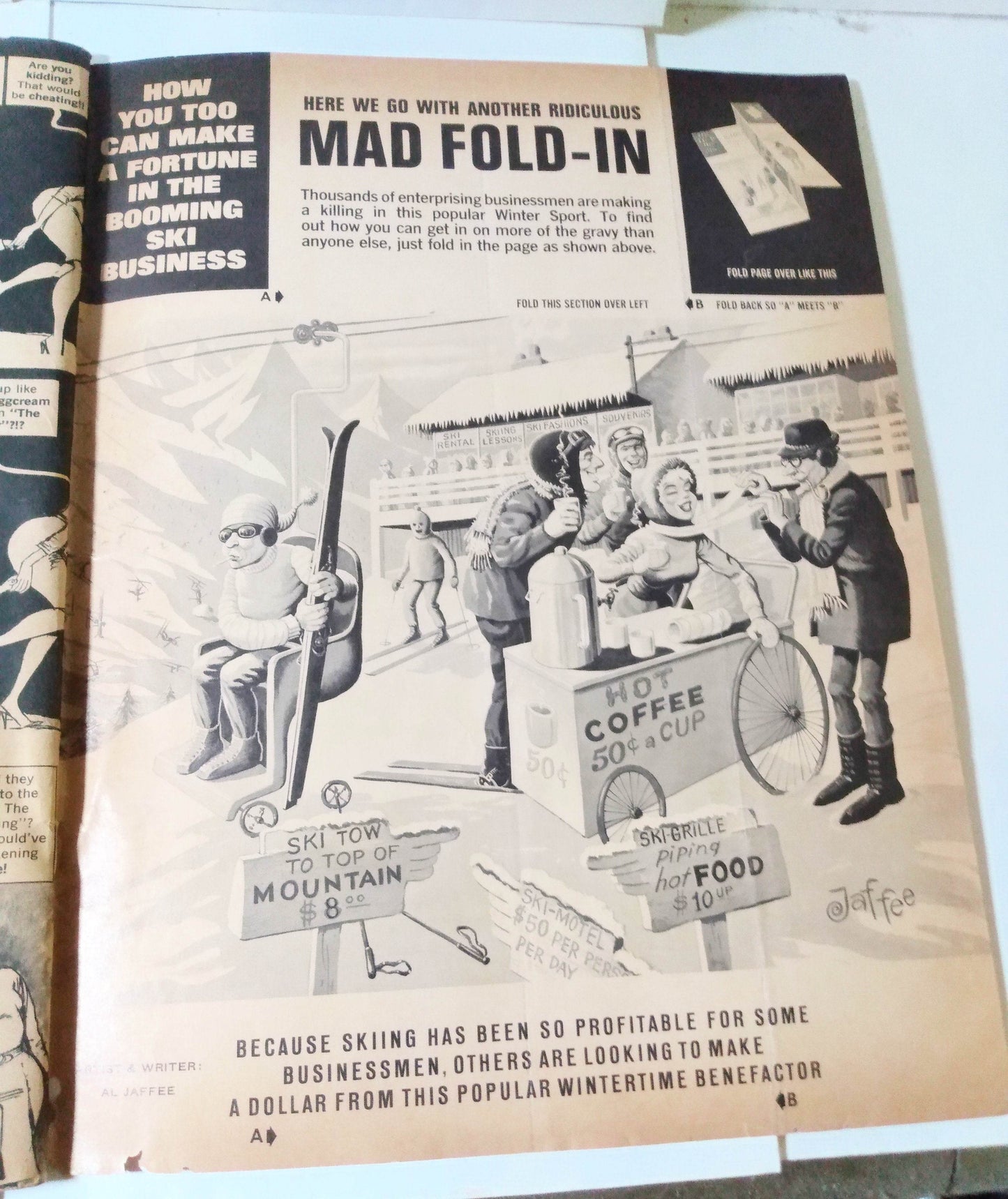 Mad Magazine 106 April 1966 Go Ape National Enquirer Wide World Sports - TulipStuff