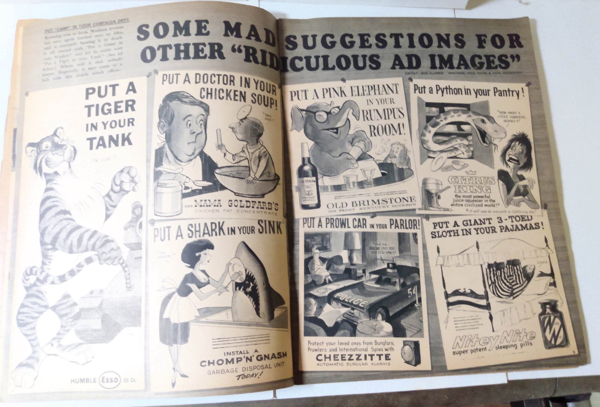 Mad Magazine 106 April 1966 Go Ape National Enquirer Wide World Sports - TulipStuff