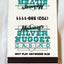 Mahoney's Silver Nugget Casino North Las Vegas Matchbook Cover 1980's - TulipStuff